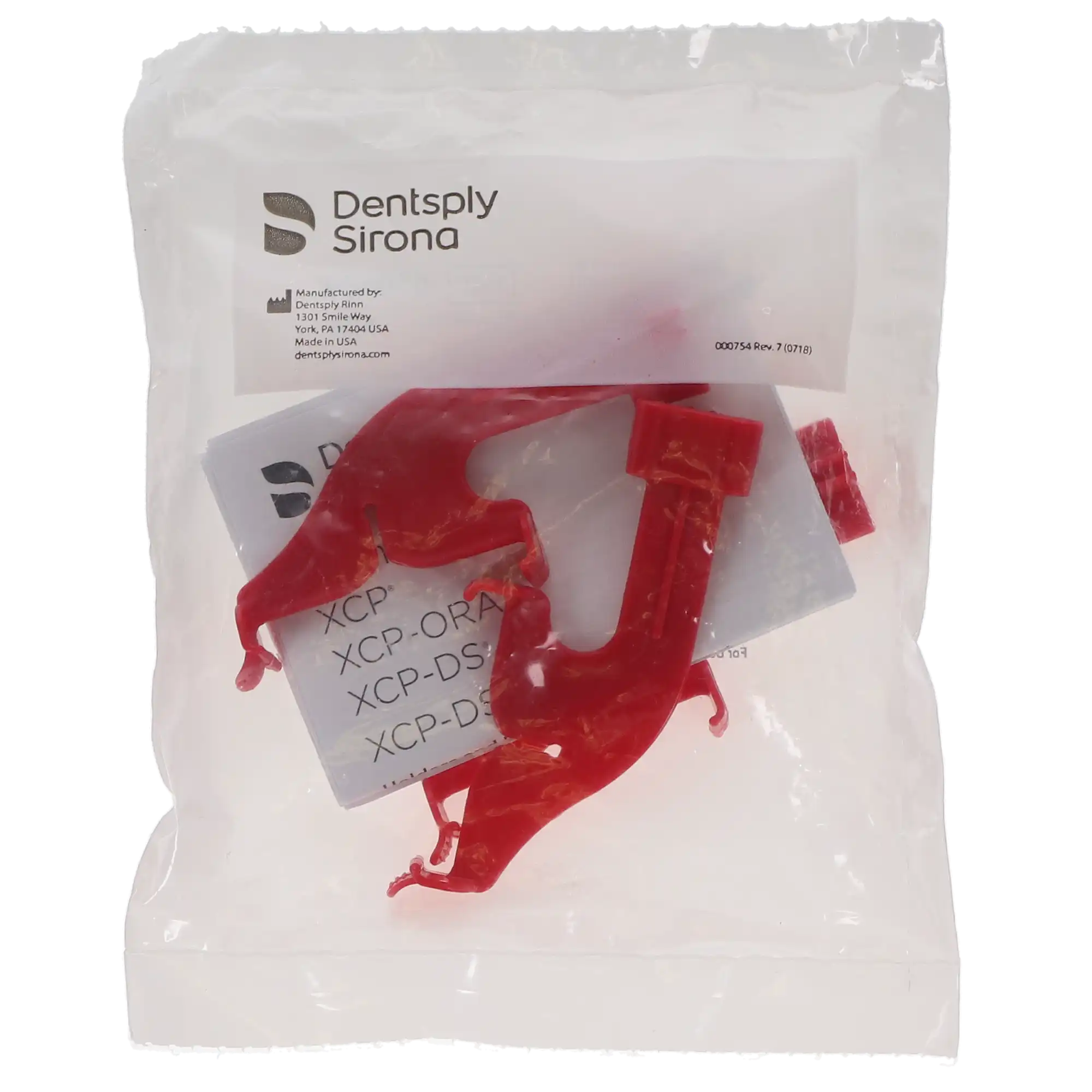 XCP-DS® Bite Wing Biteblock for Schick CDR Digital Sensor, Red, #2 Horizontal, 3/Pack, 55-0624 thumbnail 6