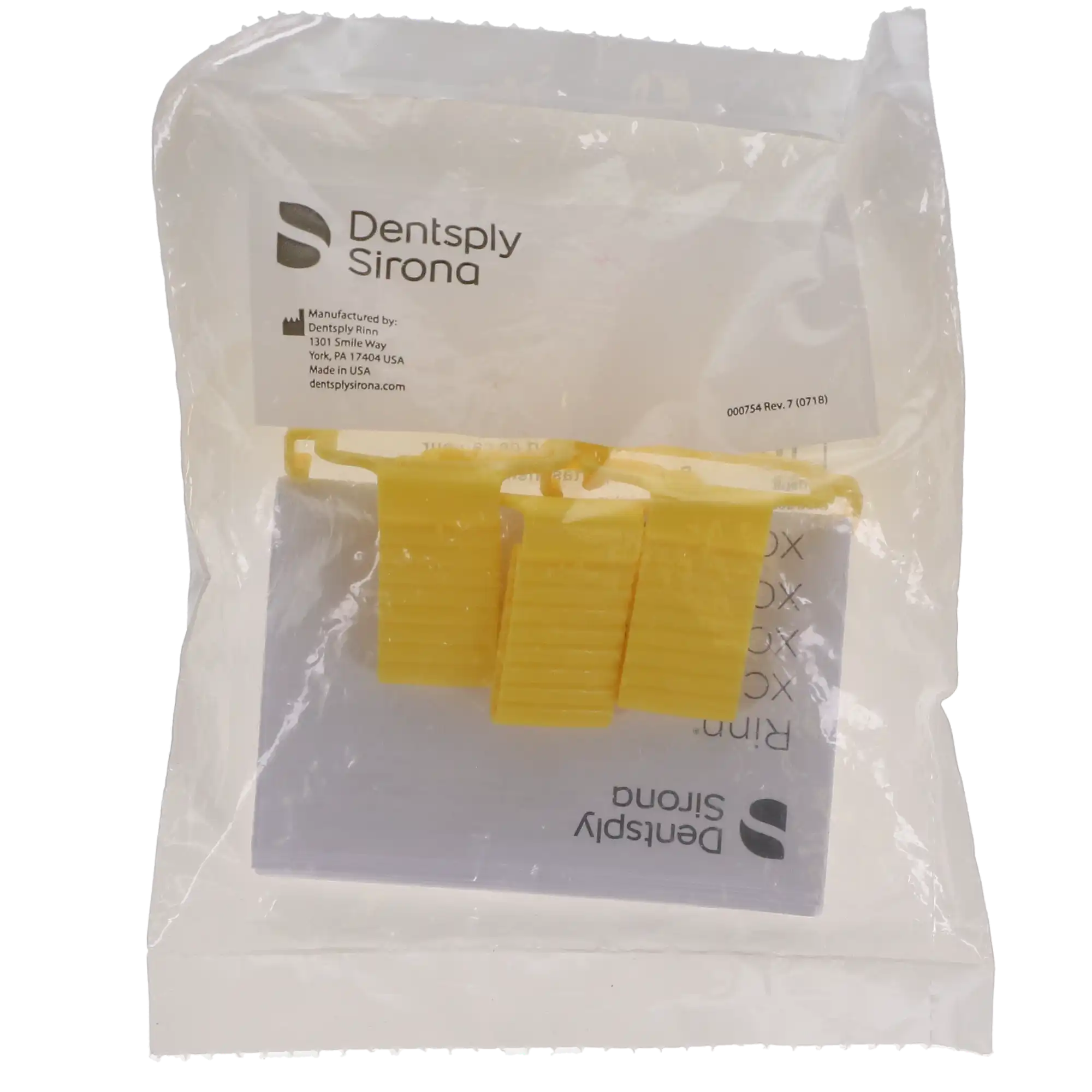XCP-DS® Posterior Basket for Schick CDR Digital Sensor, Yellow, #2 Horizontal, 3/Pack, 55-0620 thumbnail 6