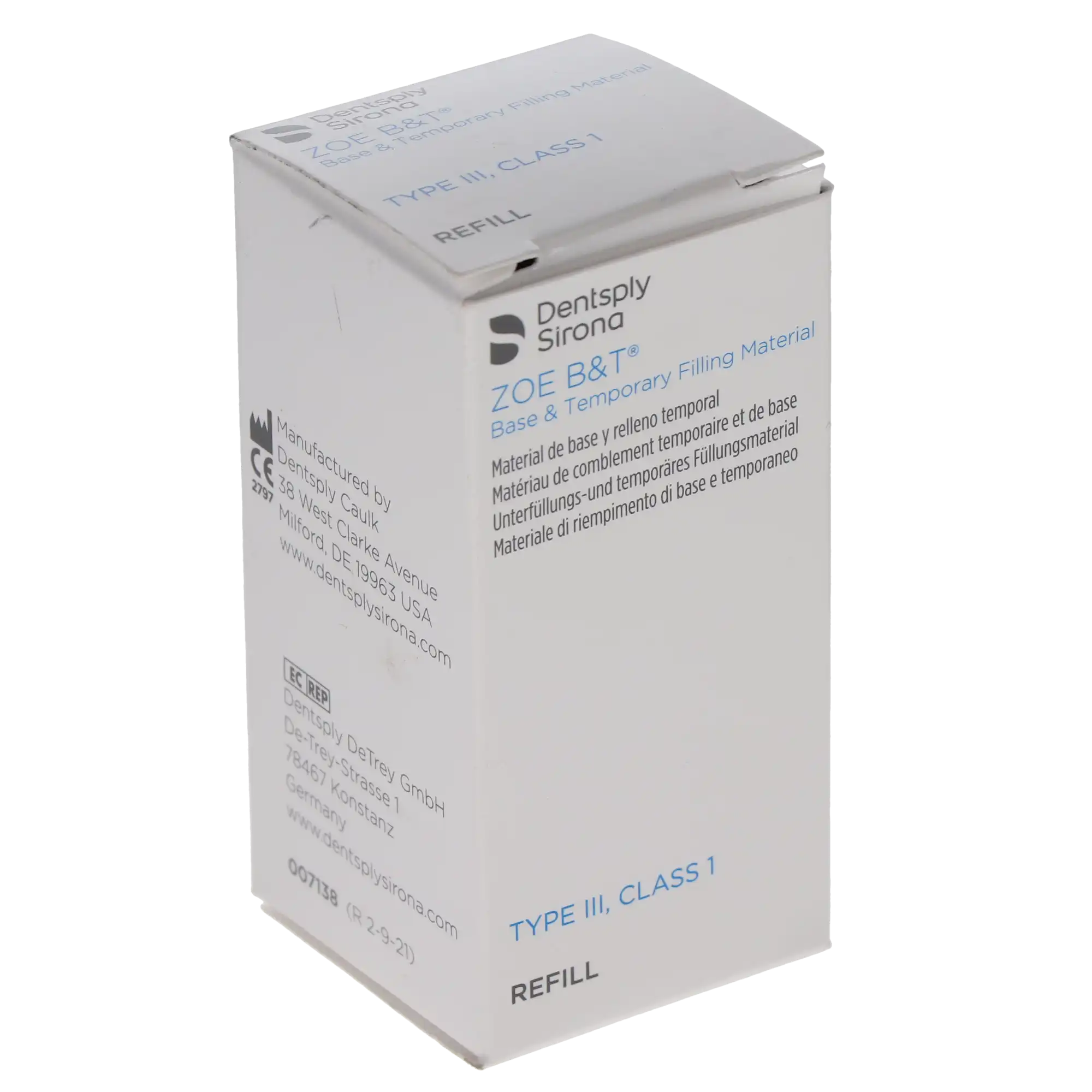 ZOE B&T Base and Temporary Filling Material, Liquid Refill, 14 ml, 1/Pk, 610102 thumbnail 10