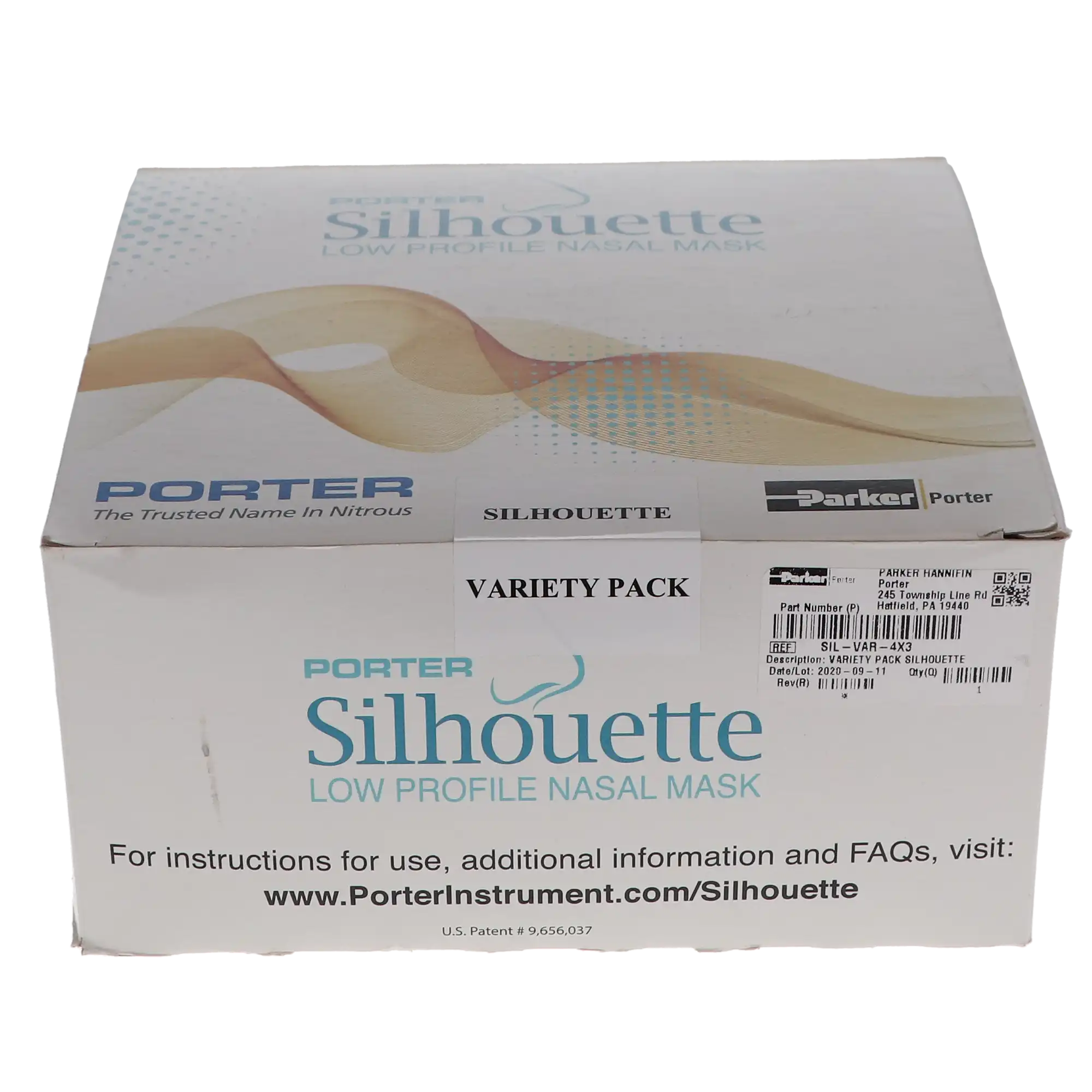 Porter Silhouette II Low Profile Nitrous Oxide Nasal Hood Variety Pack, 12/Pk, SIL2-VAR-4X3 thumbnail 11