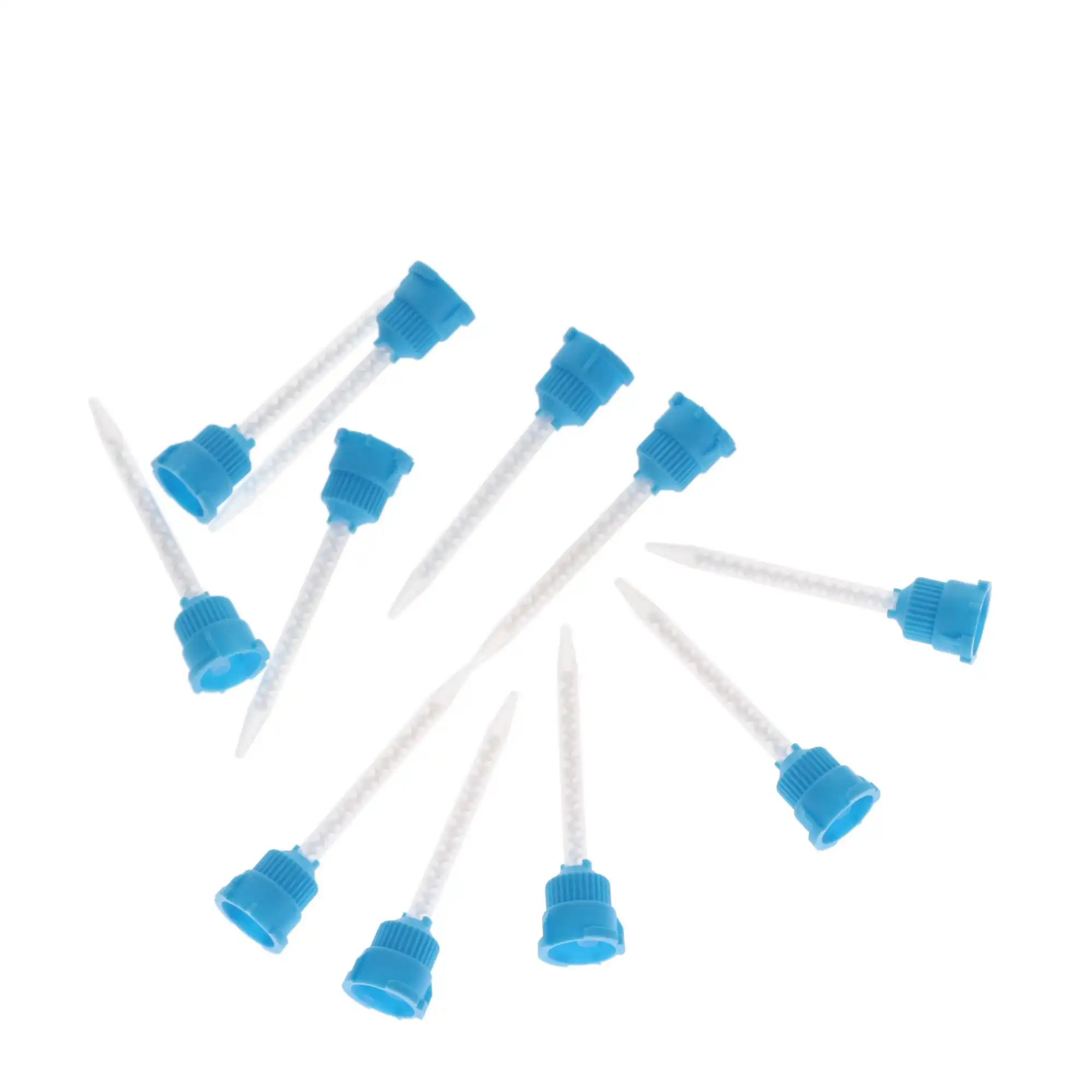 Defend HP Mixing Tips for Temporary Crown & Bridge Material, 1:1 Ratio, Light Blue, 25/Pk, VP8111 thumbnail 4