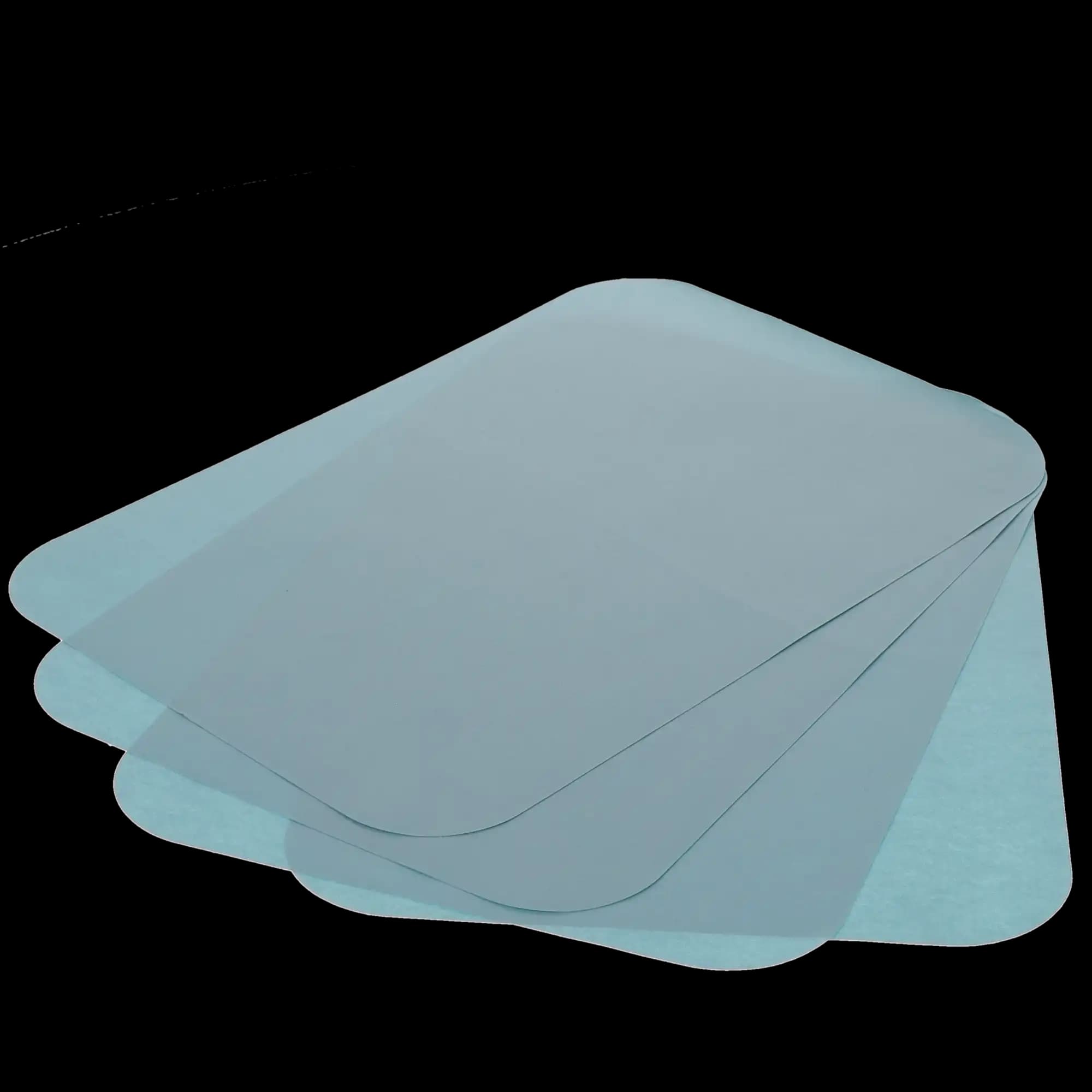 Defend Paper Tray Covers, Ritter Size B, 8.5" x 12.25", Blue, Rounded Corners, 1000/Box, TC9001 - Paper Tray Covers, Ritter, # B, 8.5" x 12.25", Blue, 1000/Pk, TC9001 - Image 1
