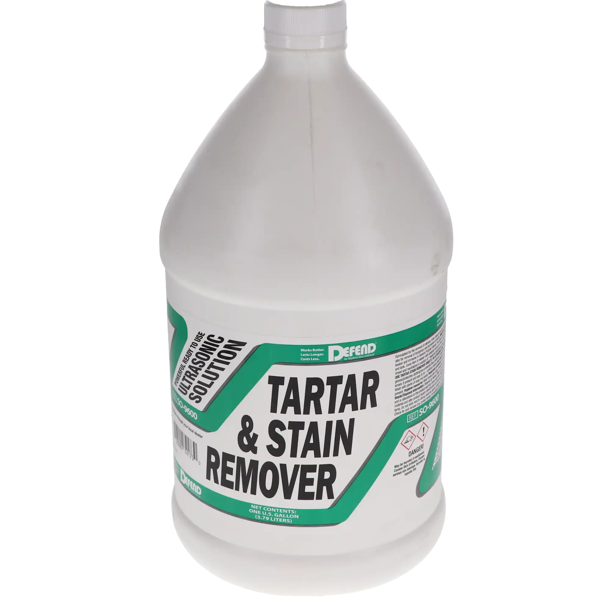 Defend Tartar and Stain Remover Ultrasonic Solution #4, Ready to Use, 1 Gallon Bottle, 1/Pk, SO9600 thumbnail 5