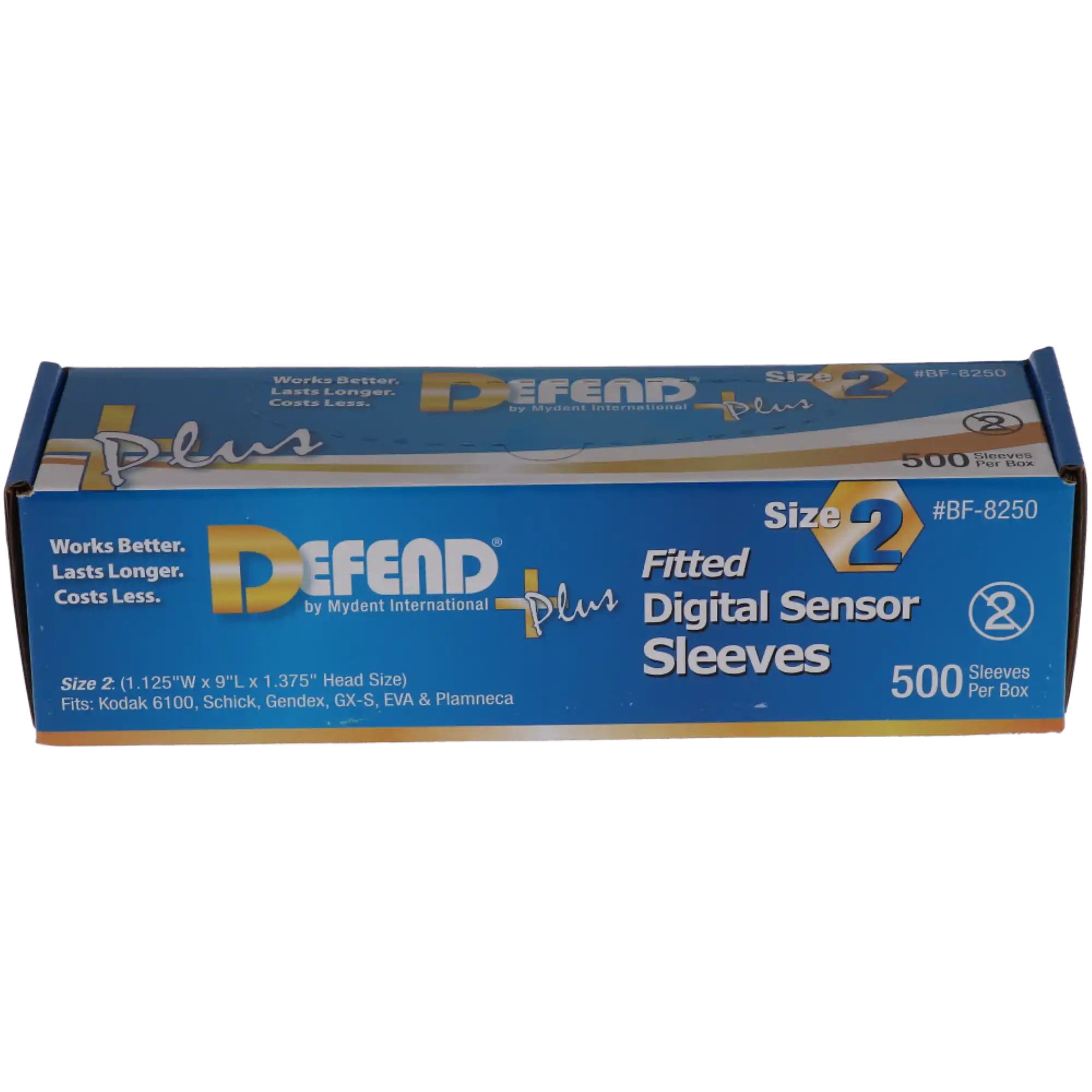 Defend+ Fitted Digital X-ray Sensor Sleeves, Size 2, 500/Box, BF-8250 thumbnail 4
