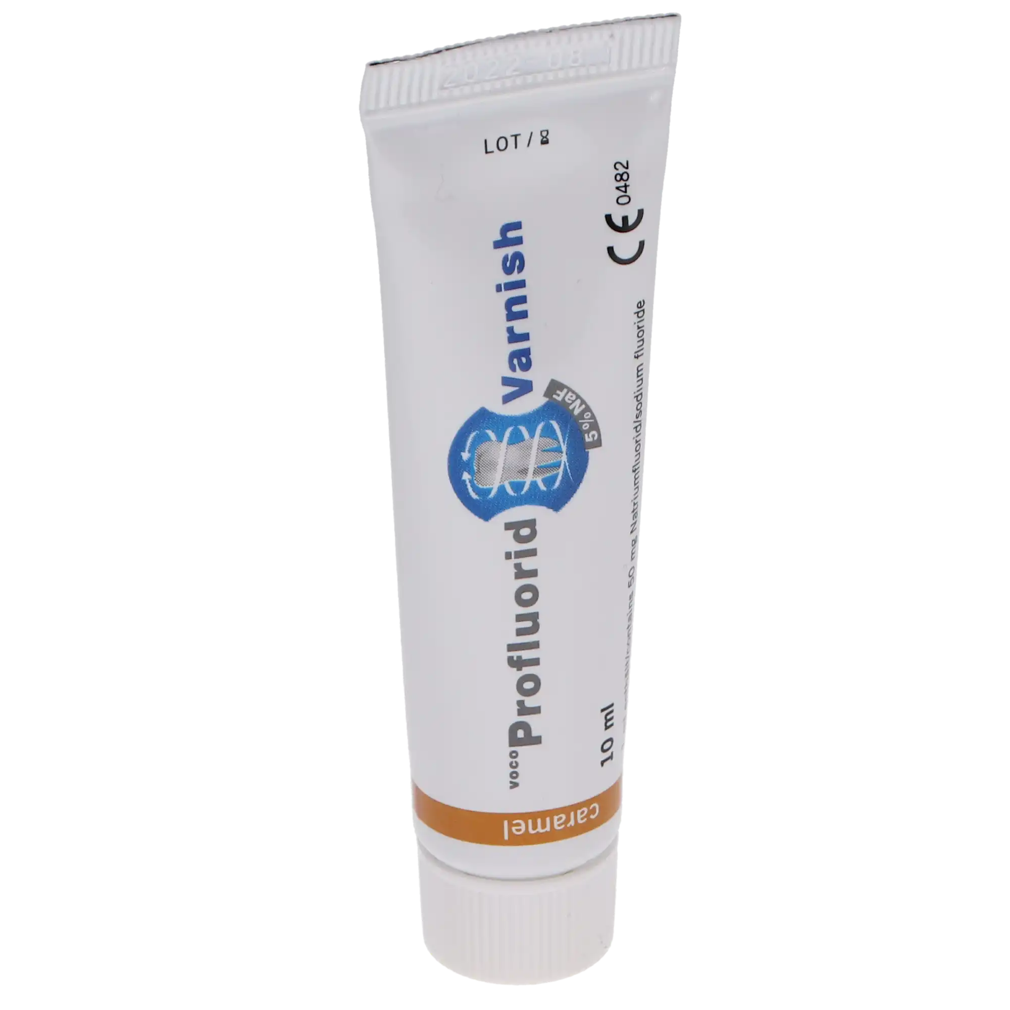 Profluorid 5% Sodium Fluoride Varnish, Caramel, 10 ml Tube, 1/Pk, 2232 - Profluorid Varnish 10ml Tube Caramel - Image 1