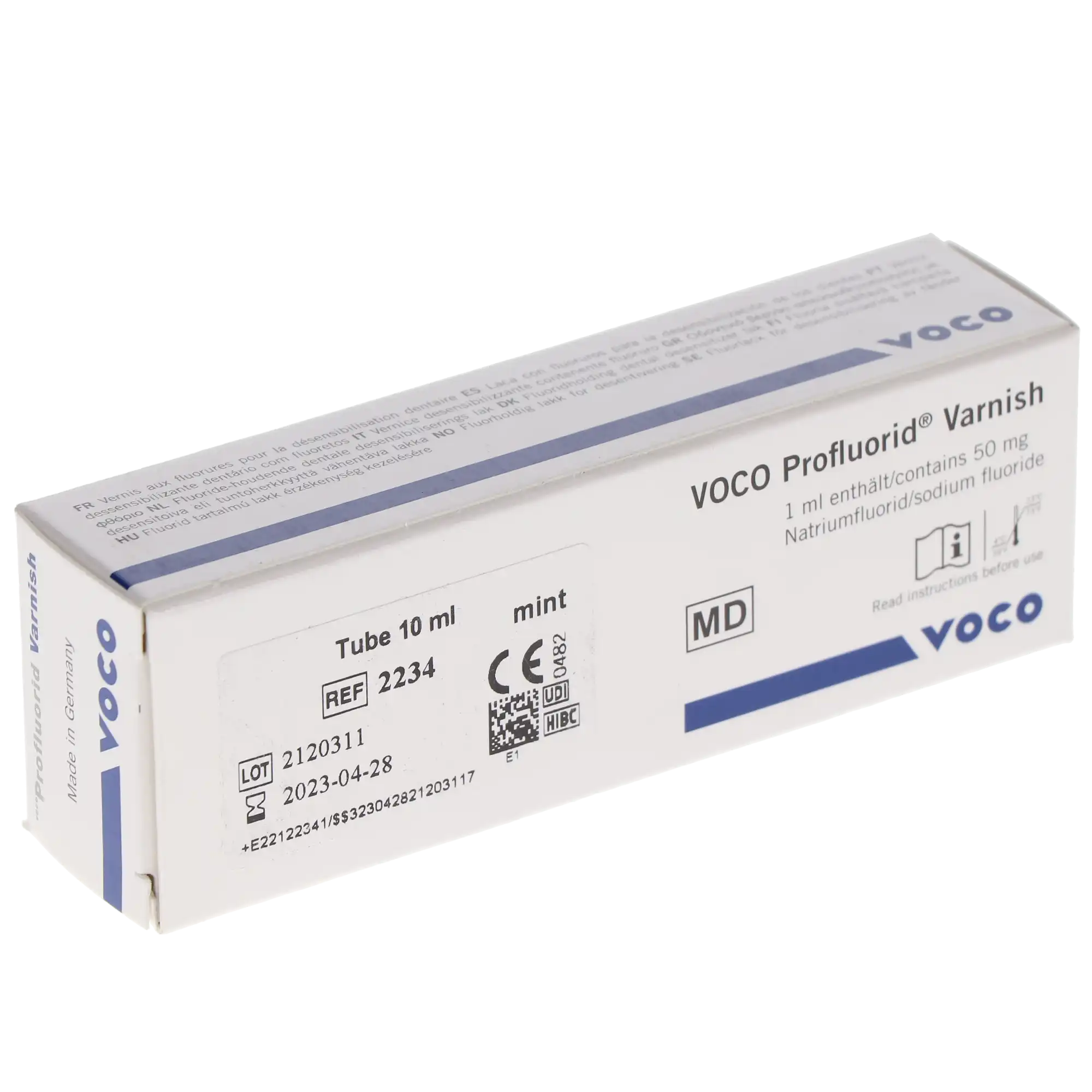 Profluorid 5% Sodium Fluoride Varnish, Mint, 10 ml Tube, 1/Pk, 2234 thumbnail 4