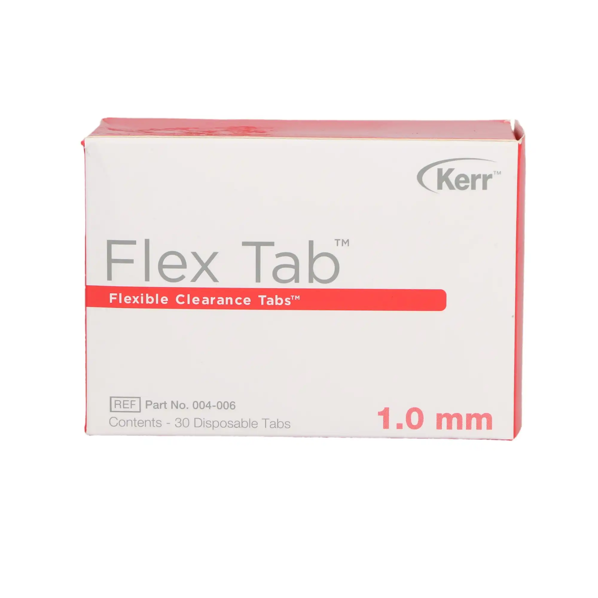 Kerr Flex Tab Flexible Clearance Tabs, 1.0 mm, Pink, 30/Pk, 004-006 thumbnail 4