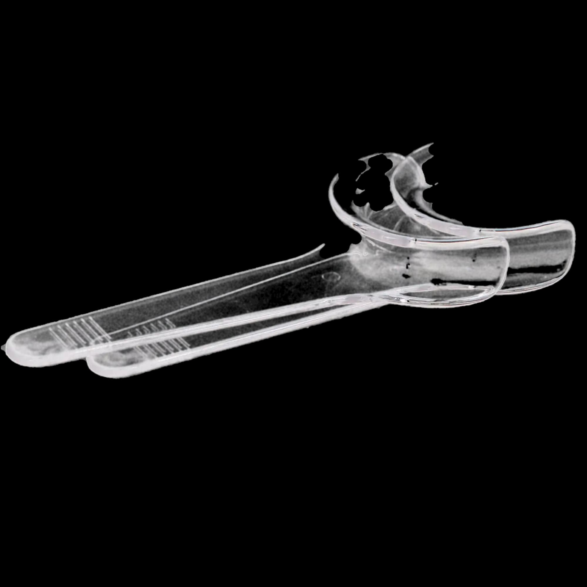 Extand Cheek Retractors, Handheld, Adult, Clear/Blue, 2/Pk, EX-9002 thumbnail 2