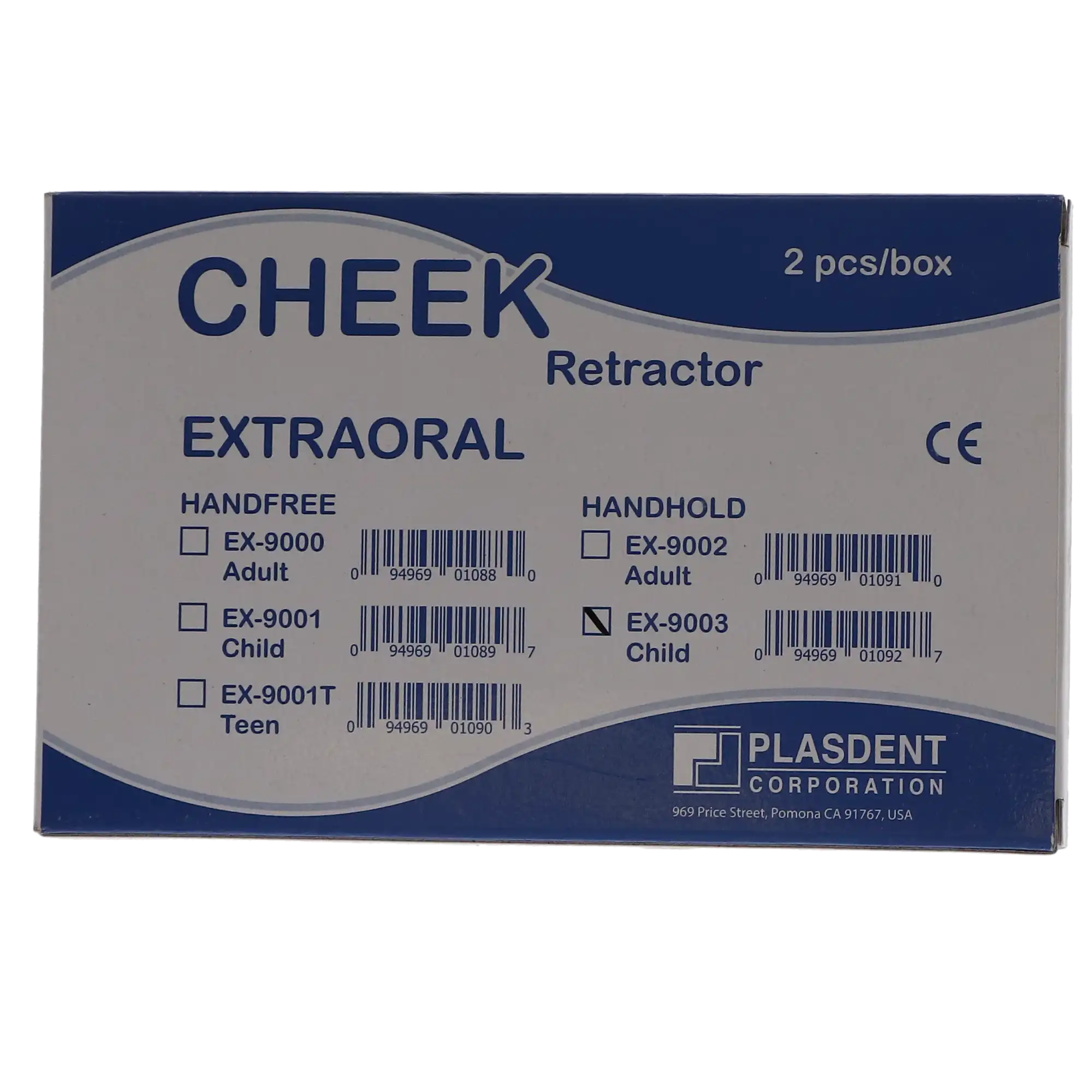 Extand Cheek Retractors, Handheld, Child, Clear, 2/Pk, EX-9003 thumbnail 4