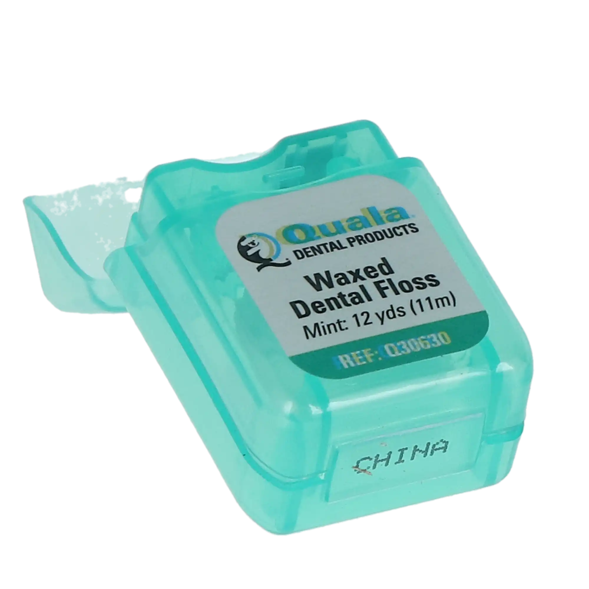 Quala Nylon Dental Floss, Waxed Mint, Shred-Resistant, 12 yds per Dispenser, 72/Bx, Q30630 thumbnail 2