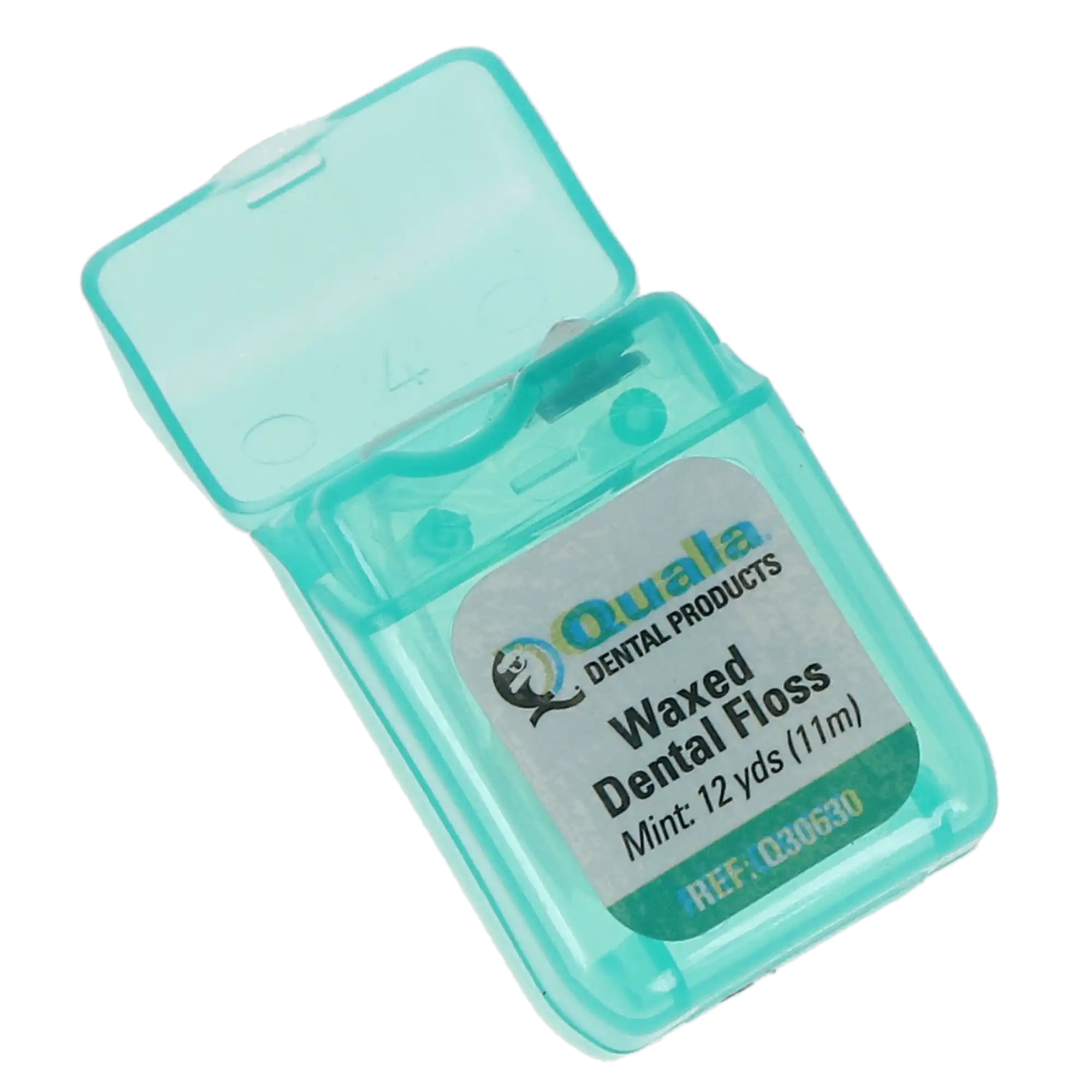 Quala Nylon Dental Floss, Waxed Mint, Shred-Resistant, 12 yds per Dispenser, 72/Bx, Q30630 thumbnail 3