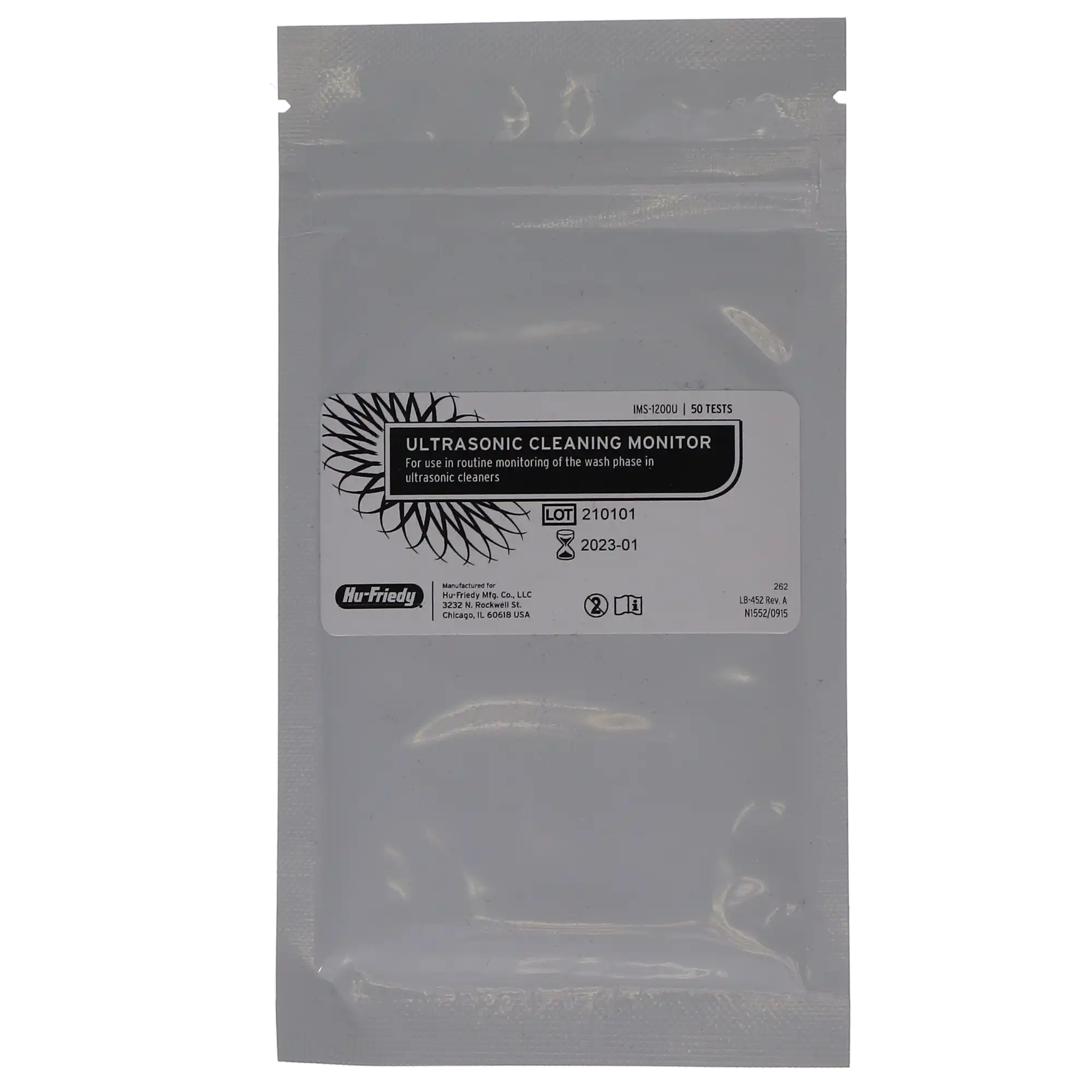 Hu-Friedy Wash-Checks Ultrasonic Cleaning Monitor Strips, 50/Box, IMS-1200U thumbnail 6