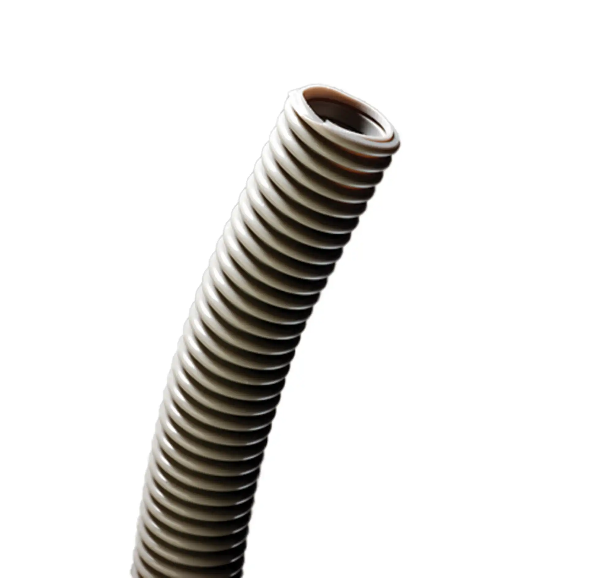 DCI International Vacuum Tubing, Corrugated, 1/2" Diameter, Gray, 12" Length, 0701 - Vacuum Tubing Corrugated 1/2" Gray 12", 0701 - Image 1