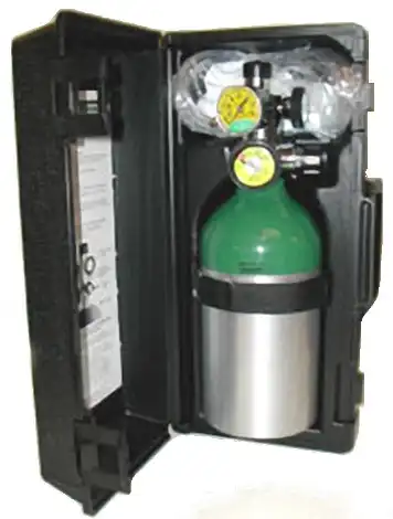 Mada Medical Products Oxy-Uni-Pak Emergency Oxygen Unit with Carrying Case (Full) - Oxy-Uni-Pak With Carrying Case (Full) - Image 1