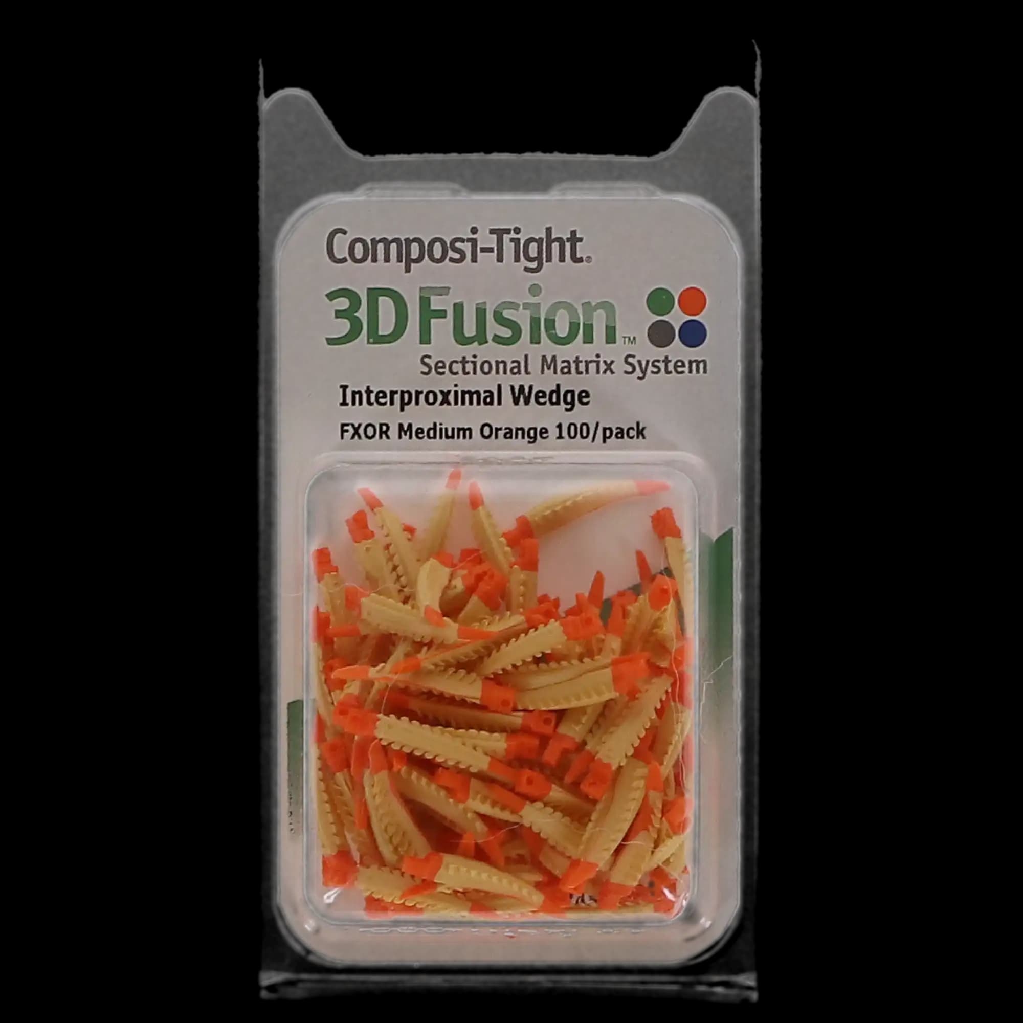 Garrison Composi-Tight® 3D Fusion™ Interproximal Wedge Refills, Medium, Orange, 100/Pack, FXOR thumbnail 8