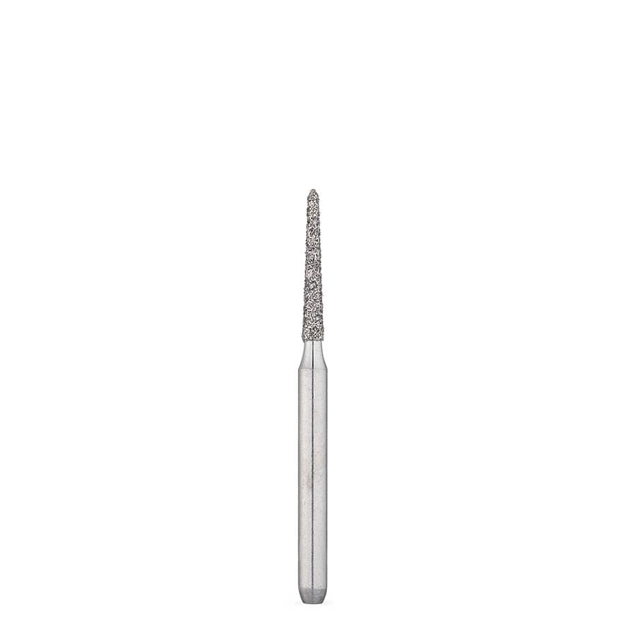 Brasseler 878K.31.012 FG Medium Modified Round-End Taper Diamond Bur, 5/Pack - Diamond 878K.31.012 - Image 1