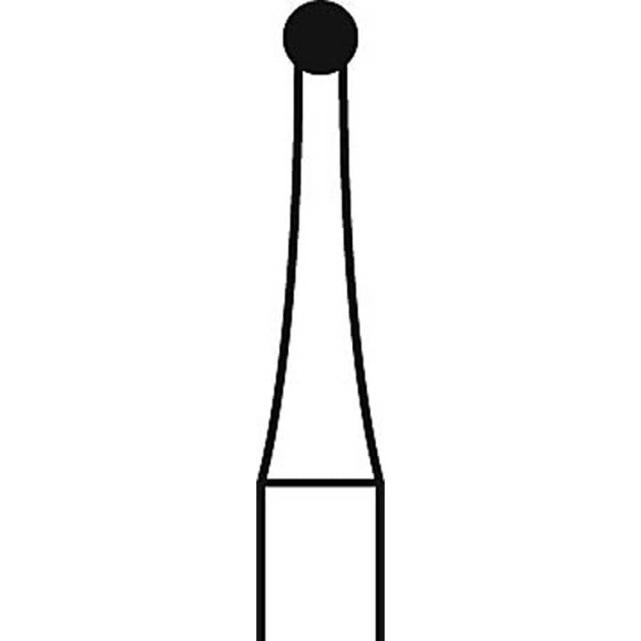 Brasseler USA 4 FGSurg Round Carbide Bur, Size 014, 5/Pack (H1.36.014) thumbnail 2