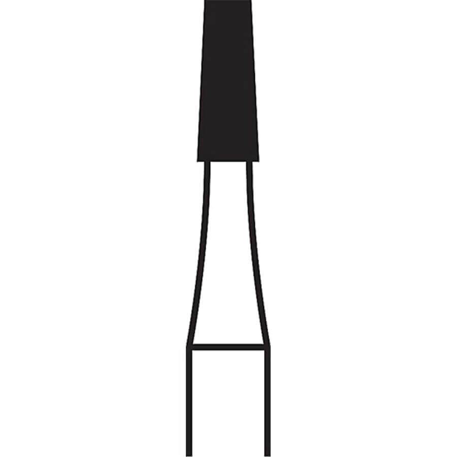 Brasseler 702 HP Flat-End Taper Cross-Cut Fissure Carbide Bur, H33.11.016, Size 016, 5/Pack thumbnail 2