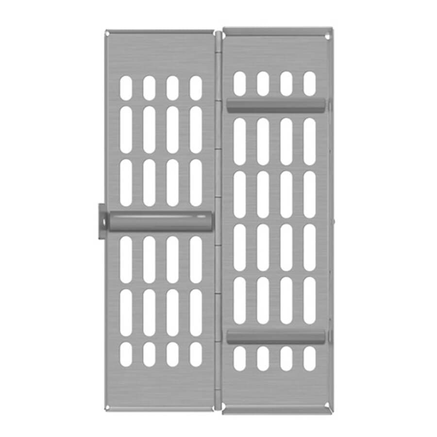 Brasseler USA HINSTC07S Slimline Instrument Cassette, 7-Count, Silver - HINSTC07S 7-Count Cassette Slimline Cassette - Image 1
