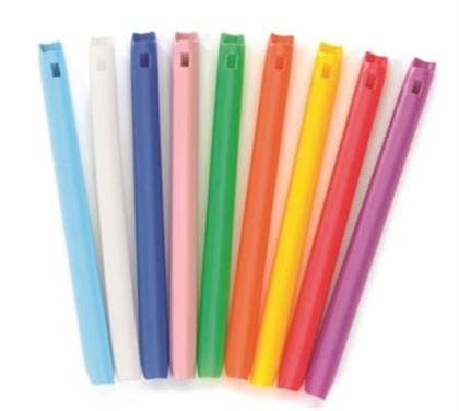 Keystone D-1 White High Volume Evacuator Tips, Non-Vented, Slant End, Disposable, 50/Bag thumbnail 2