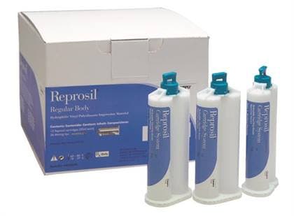 Reprosil Hydrophilic VPS Impression Material, Light Body, Orange, 50 ml Cartridge Refill with Tips, 4/Pk, 626600 thumbnail 15