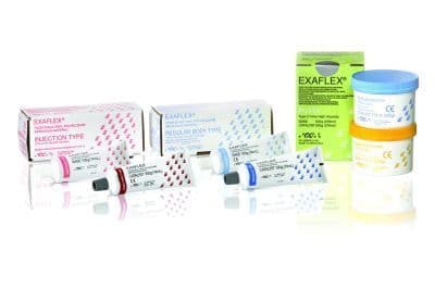 GC America Exaflex Putty VPS Impression Material, Clinic Package (5 Base + 5 Catalyst, 500 g Each), 138305 thumbnail 9