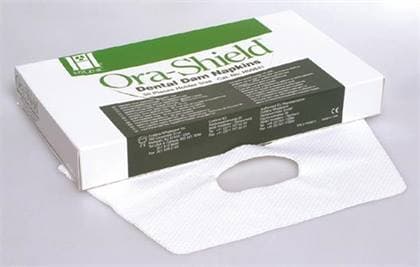HySolate Ora-Shield Dental Dam Napkins, Large, Holder Size, 50/Box, H00841 thumbnail 7