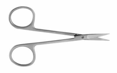 J&J Instruments Iris Scissors, 4.5" Straight, Stainless Steel, 22-1500 thumbnail 5