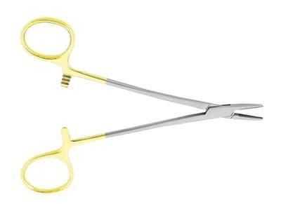 J&J Instruments Mayo-Hegar Needle Holder, Carbide, 5.5" (5 1/2"), Gator Grip, 65-6300 thumbnail 3