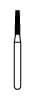 NTI Diamond Bur, FG, Taper Flat End, #C846, 1.2 mm, Coarse, Green, 5/Pk, C846-012 thumbnail 7