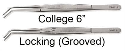 Premier Dental Cotton College Dressing Pliers, 6" (15 cm), Serrated Tips, Non-Locking, Stainless Steel, 1/Pk, #9065081 thumbnail 10