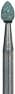 Shofu Dura-Green Stones CA FL1 Flame Contra Angle Silicon Carbide Finishing Stones, 12/Pack, 0059 thumbnail 4