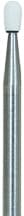 Shofu Dental Dura-White Stones, FG, Round, #024 (RD2), White, 12/Pk, 0248 thumbnail 16