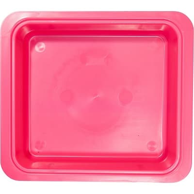 Zirc Procedure Tub Only, Neon Pink, 12-1/4"L x 10-7/8"W x 2-3/4"H, 1/Pk, 20Z463S thumbnail 6