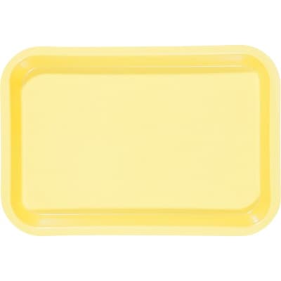 Zirc Mini Flat Set-Up Tray, Neon Yellow, 9-3/8" x 6-3/8" x 7/8", 1/Pk, 20Z101O thumbnail 8
