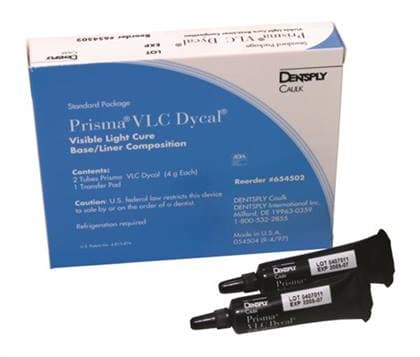 Prisma VLC Dycal Visible Light Cure Calcium Hydroxide Base/Liner, Standard Package, 654502 thumbnail 11