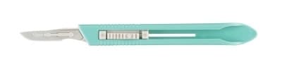 Miltex-Integra #10 Disposable Safety Scalpel, Sterile, Retractable Stainless Steel Blade, Box of 10 thumbnail 6