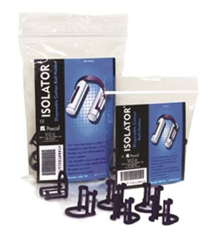 Pascal Isolators Disposable Cotton Roll Holder, Purple, Fits Sizes 1, 2 & 3, 50/Pk, 28-100 thumbnail 9