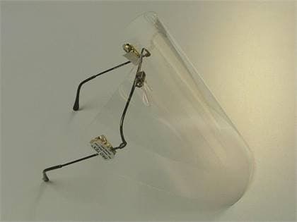 PRO-TEX Face Shield Standard 6" x 10", Clear, 12/Box, DFS6 thumbnail 7