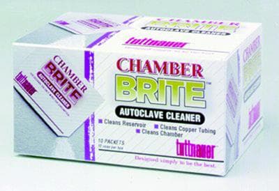 Tuttnauer Chamber Brite Autoclave Cleaner Powder Packets, Pre-Measured, 10/Bx, CB0010 thumbnail 6