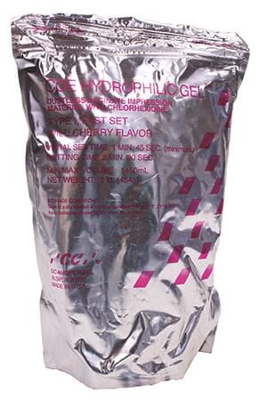 GC America COE Hydrophilic Gel (CHG) Alginate Impression Material, Normal Set, Cherry Flavor, 1 lb Powder thumbnail 2
