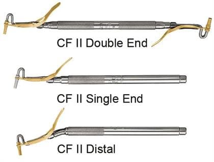 Hu-Friedy CF II Amalgam Carrier SE, Distal Regular Round, AC5302 - -CF II Amalgam Carrier SE, Distal Regular Round - Image 1