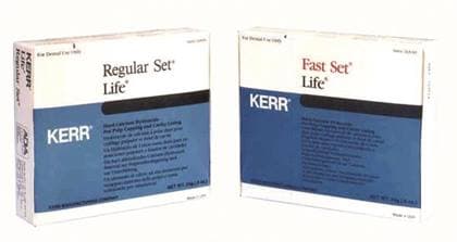 Kerr Life Cavity Liner, Regular Set, Complete Package, 1 x 12 g Base Tube, 1 x 12 g Catalyst Tube, 1 Mixing Pad, 14500 thumbnail 12