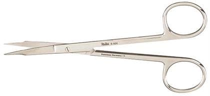 Miltex Goldman-Fox Surgical Scissors, 5-1/8", Curved, One Serrated Blade, Stainless Steel, 1 Each thumbnail 7