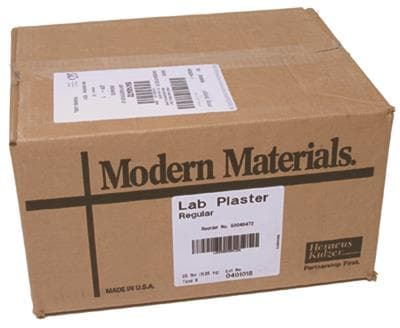 Kulzer Modern Materials Lab Plaster White Regular Set, Type II, 45 lb Carton, #50048452 thumbnail 8