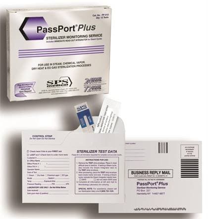 PassPort Plus Sterilizer Monitoring Service, Mail-In Biological Indicator Test Kit, 12/Box, PP-012 thumbnail 14