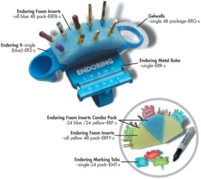 Jordco EndoRing e-Foam Inserts, Refill Pack, Blue, 48/Pk, ERFB-S thumbnail 10