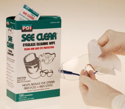 See Clear™ Eyeglass Wipes, Anti-Fog, Anti-Static, 4" x 5.5", 120/Box thumbnail 3