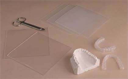 Pro-Form Coping Material, 5" x 5", Clear, 0.030" (0.75 mm), 25/Pk, 9613610 thumbnail 6