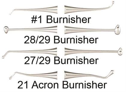 Miltex #21 Acorn Burnisher, Double-Ended, Regular Handle, 71-30 thumbnail 4